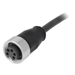 Conector: 7/8"; mufă; 5m; mamă; PIN: 5; drept; cu cablu