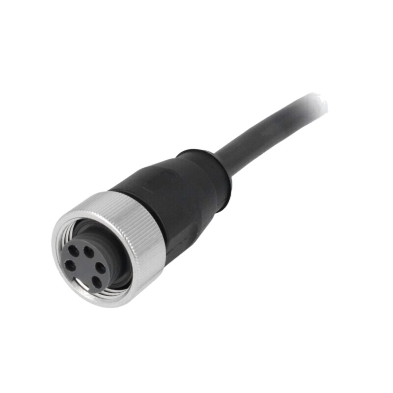 Conector: 7/8"; mufă; 5m; mamă; PIN: 5; drept; cu cablu