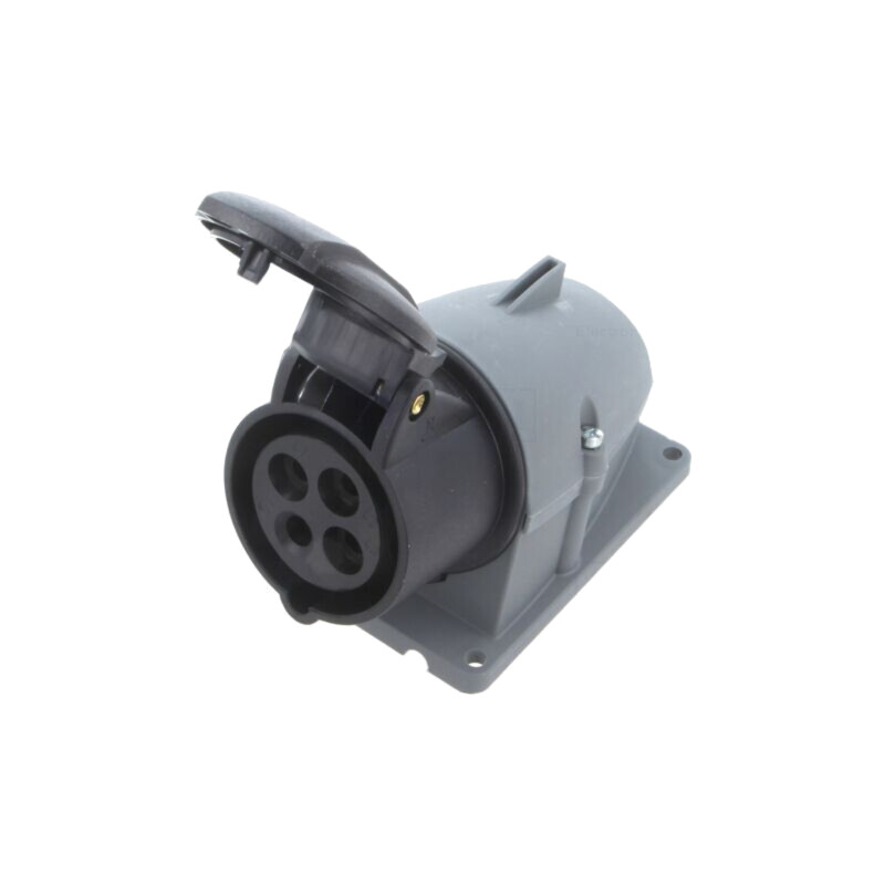 Conector: alimentare AC trifazate; soclu; mamă; 16A; 500VAC; IP&S Conector: alimentare AC trifazate; soclu; mamă; 16A; 500VAC; IP&S