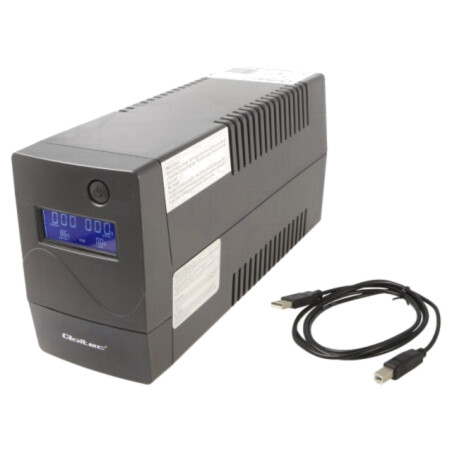 Alimentator: UPS; 600W; 1kVA; 230V; 286x100x144mm; 9Ah; Uacum: 12V