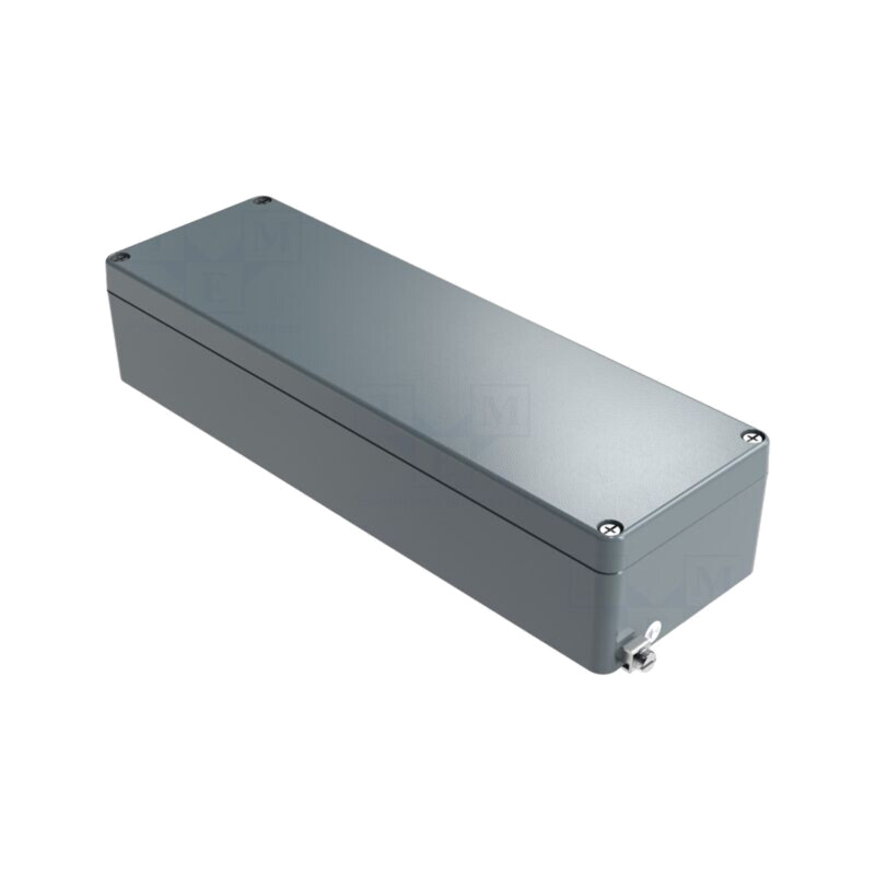 Carcasă: universală; X: 80mm; Y: 250mm; Z: 52mm; aluminiu; gri închis