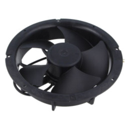 Ventilator: EC; axial; 230VAC; Ø250x77,4mm; 744m3/h; 53,4dBA; bilă