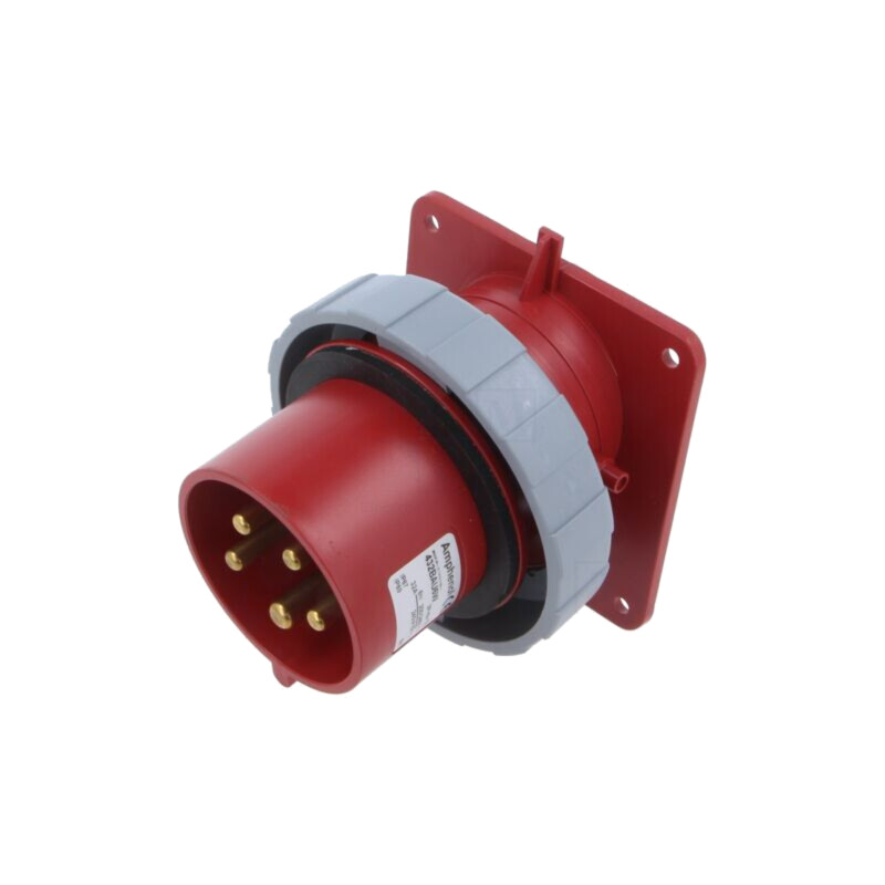 Conector: alimentare AC trifazate; soclu; tată; 32A; 415VAC; 415V Conector: alimentare AC trifazate; soclu; tată; 32A; 415VAC; 415V