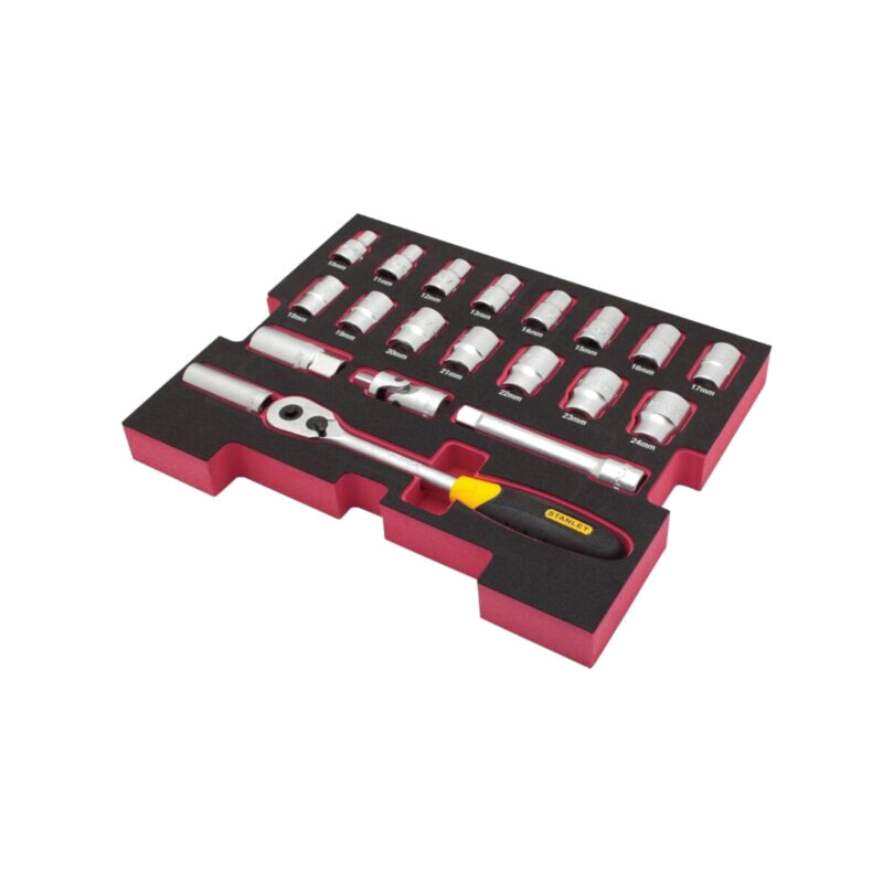 Set chei; 6-puncte,tubulară; Fixare: 1/2"; FATMAX®; 20buc. Set chei; 6-puncte,tubulară; Fixare: 1/2"; FATMAX®; 20buc.