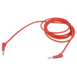 Cablu de măsurare; 45A; mufă banană 4 mm,din ambele părţi