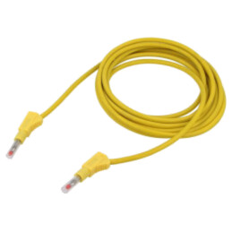 Cablu de măsurare; 45A; mufă banană 4 mm,din ambele părţi