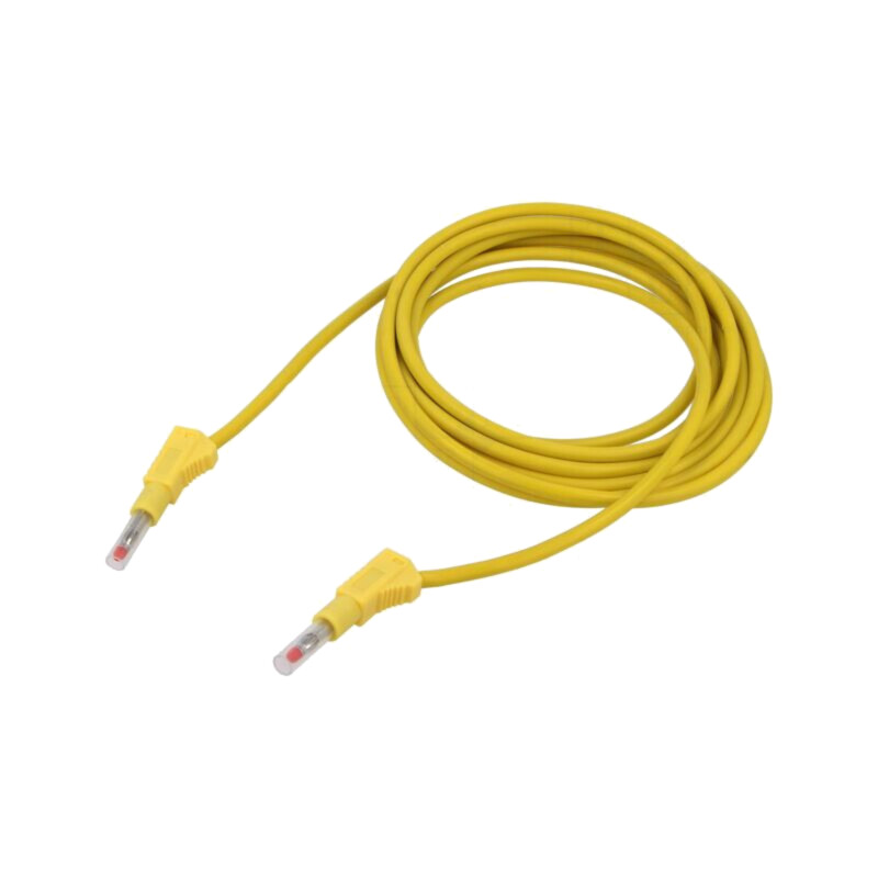 Cablu de măsurare; 45A; mufă banană 4 mm,din ambele părţi Cablu de măsurare; 45A; mufă banană 4 mm,din ambele părţi