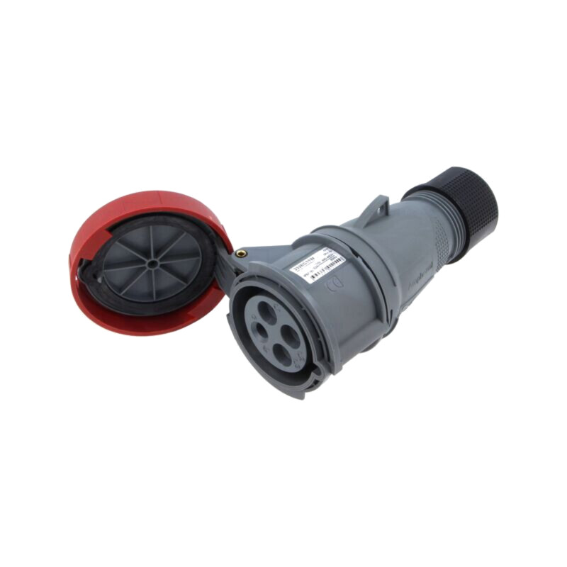 Conector: alimentare AC trifazate; IP&S; 32A; 460V; mufă; mamă Conector: alimentare AC trifazate; IP&S; 32A; 460V; mufă; mamă