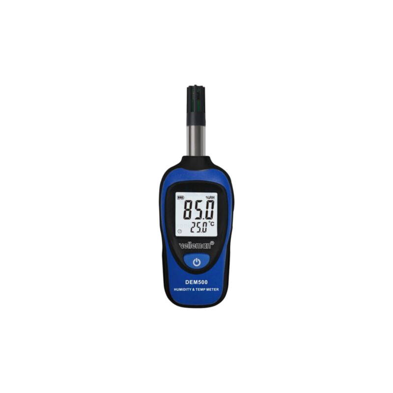 Termohigrometru; LCD; 3,5 cifre; Prelevare mostre: 2x/s; -20÷70°C