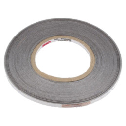 Bandă: electroconductoare; W: 6mm; L: 50m; Thk: 0,11mm; gri