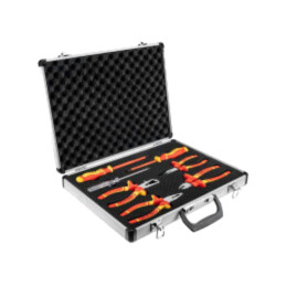 Kit: cleşti, şurubelniţe izolate; pentru electricieni; 1kV