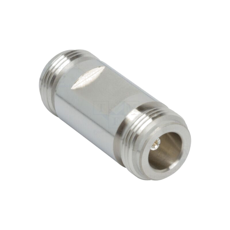 Adaptor; N mamă,din ambele părţi; Izolaţie: PTFE; 50Ω; alamă