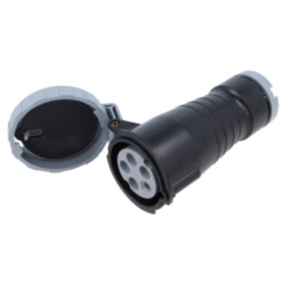 Conector: alimentare AC trifazate; IP&S; 16A; mufă; mamă; PIN: 5