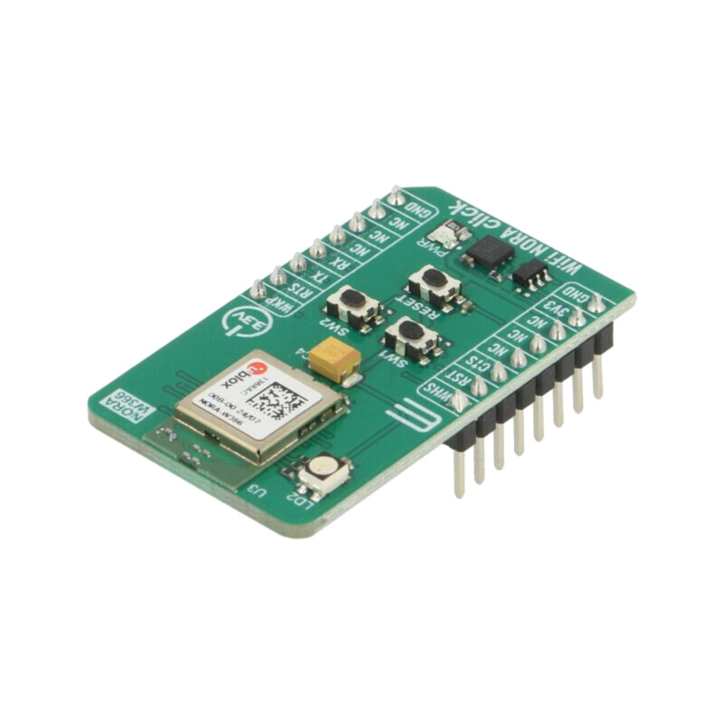 Click board; placă prototip; Comp: NORA-W366-00B; Bluetooth,WiFi