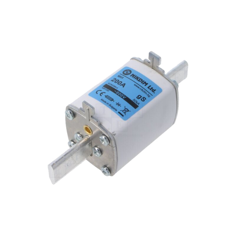 Siguranţă: siguranţă; 200A; 800VAC; gS; industrial; NH1 Siguranţă: siguranţă; 200A; 800VAC; gS; industrial; NH1