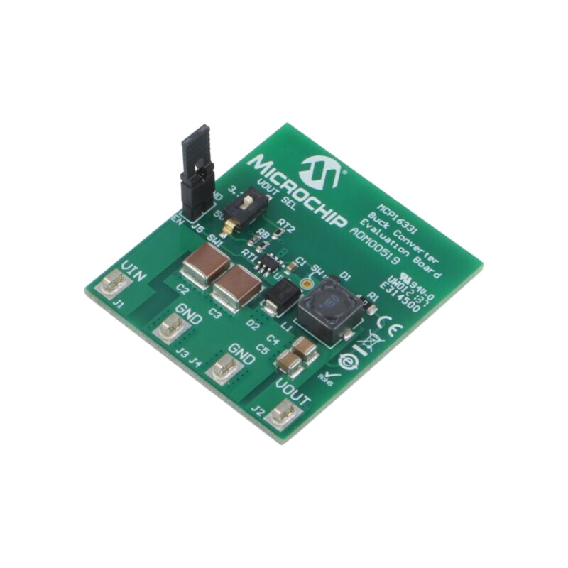 Kituri dezv: Microchip; convertor DC/DC; Componente: MCP16331