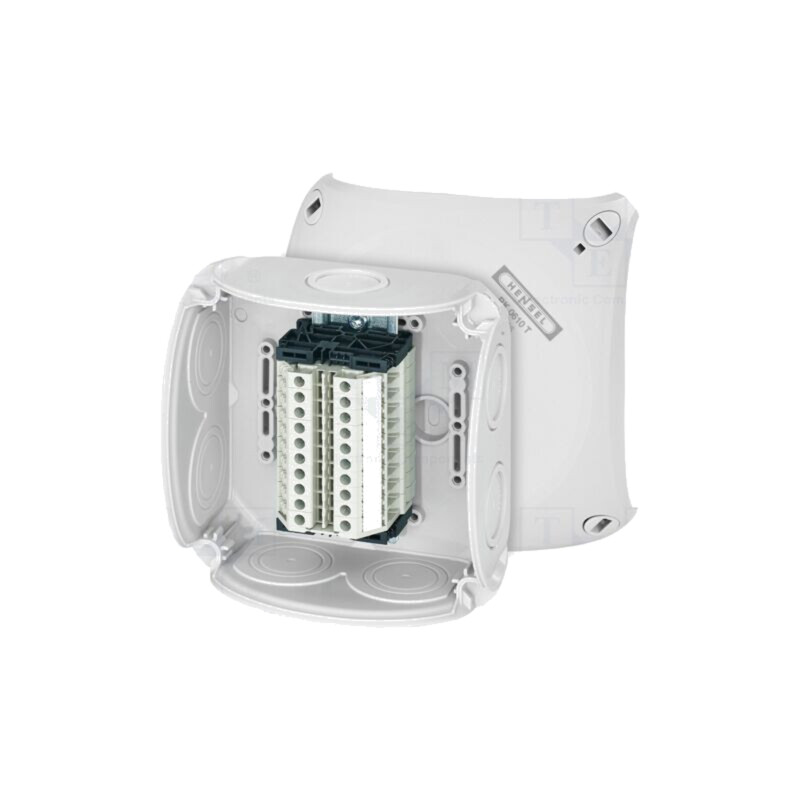 Carcasă: cutie de conexiuni; IP66; cu cleme; gri; ENYCASE®