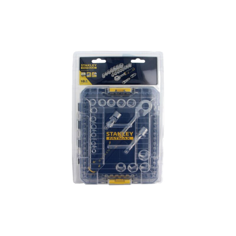 Set chei; 6-puncte,tubulară; Fixare: 3/8"; 18buc; PRO-STACK™ M