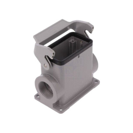 Enclosure for connectors: HDC; size 10B; Han® B; IP65; with latch