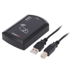 Cititor RFID; 5V; UNIQUE; USB; antenă,buzer,indicator stare: LED