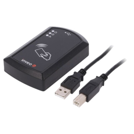 Cititor RFID; 5V; UNIQUE; USB; antenă,buzer,indicator stare: LED