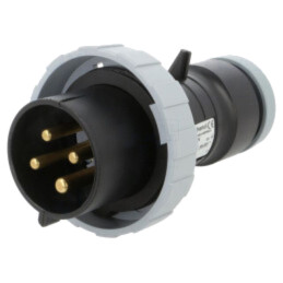 Conector: alimentare AC trifazate; IP&S; 32A; 500VAC; mufă; tată