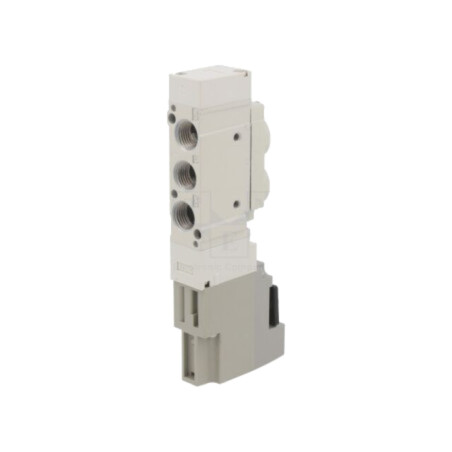 Ventil electromagnetic; 1,5÷7bar; 5/2 monostabil; aluminiu; IP65