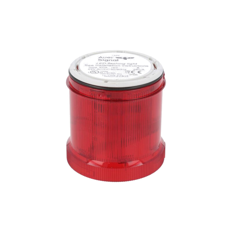 Modul: semnalizator luminos; roşie; LED; 24VDC; 24VAC; IP66