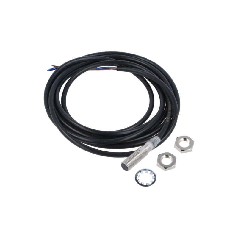Senzor: inductiv; OUT: PNP / NO; 0÷2mm; 10÷30VDC; M8; IP67; 100mA