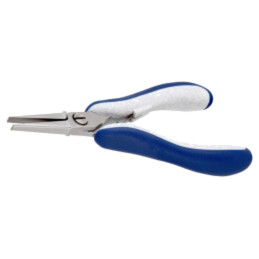 Cleşti; suprafeţe de prindere netede,plaţi,alungiţi; ESD; 140mm