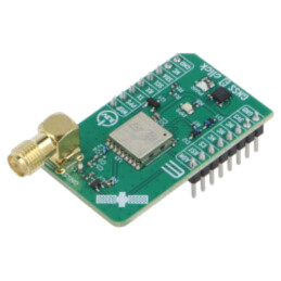 Click board; Comp: TESEO-LIV4FTR; placă prototip; GNSS; 3,3VDC