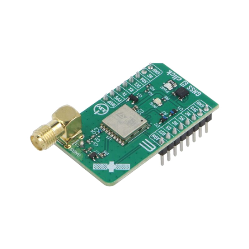 Click board; Comp: TESEO-LIV4FTR; placă prototip; GNSS; 3,3VDC