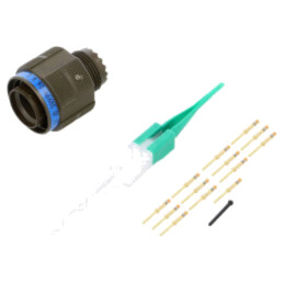 Conector: militar; mufă; tată; PIN: 13; MIL-DTL-38999 Series III