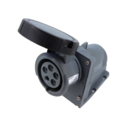 Conector: alimentare AC trifazate; IP&S; 20A; soclu; mamă; PIN: 5