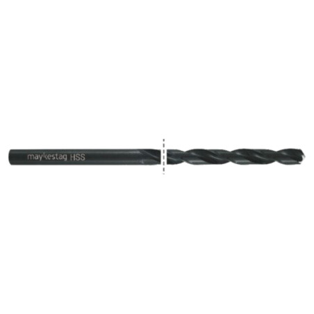 Burghiu; pt.metal; Ø: 10,2mm; L: 340mm; oţel rapid HSS; etui
