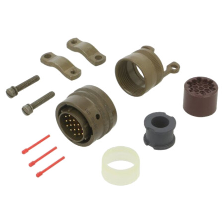 Conector: circular; mufă; tată; PT/451; 7,5A; 600V; PIN: 19; drept