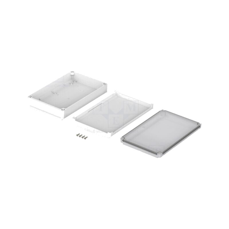 Carcasă: desktop; BoVersa; X: 185mm; Y: 275mm; Z: 73mm; policarbonat Carcasă: desktop; BoVersa; X: 185mm; Y: 275mm; Z: 73mm; policarbonat