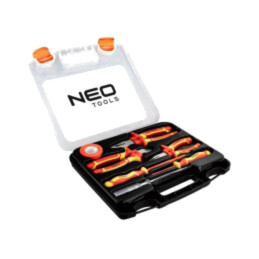 Kit: cleşti, şurubelniţe izolate; pentru electricieni; 1kV
