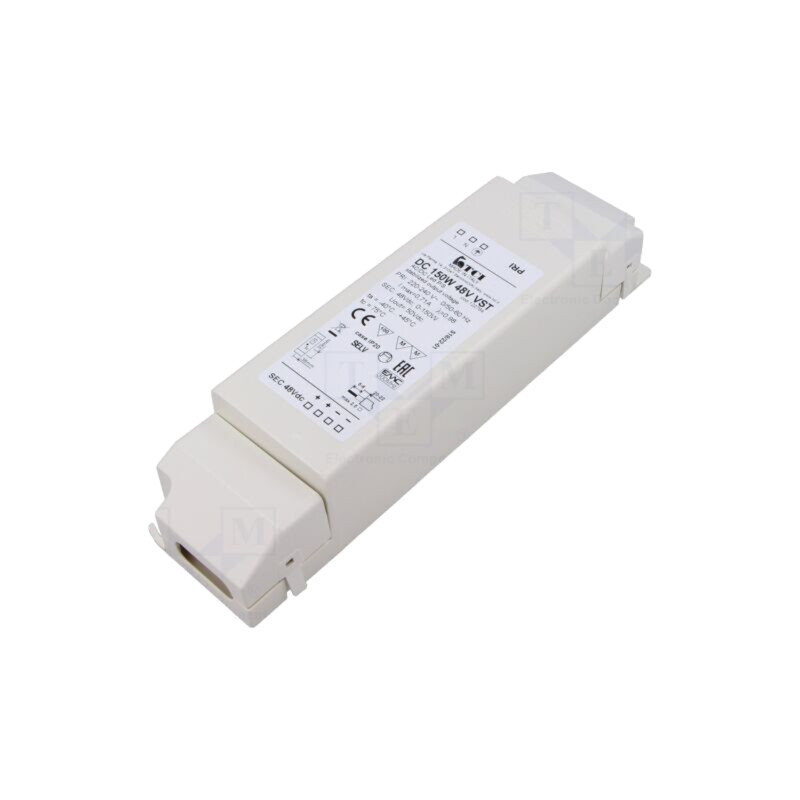 Alimentator: pulsatoriu; LED; 48VDC; 3A; 220÷240VAC; IP20; -40÷45°C Alimentator: pulsatoriu; LED; 48VDC; 3A; 220÷240VAC; IP20; -40÷45°C