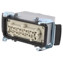 Conector: HDC; mufă; mamă; EPIC KIT; PIN: 16; 16A; 500V; 16+PE; drept