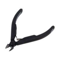 Cleşti; laterali,pt.tăiere,de precizie; ESD; 110mm; cu faţetare