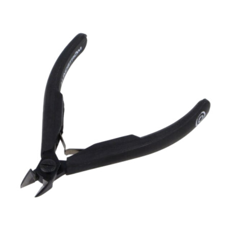 Cleşti; laterali,pt.tăiere,de precizie; ESD; 110mm; cu faţetare