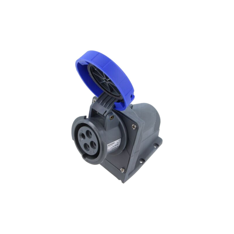 Conector: alimentare AC trifazate; IP&S; 20A; 250V; 250VAC; soclu Conector: alimentare AC trifazate; IP&S; 20A; 250V; 250VAC; soclu