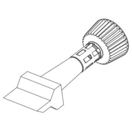 Vârf; lopăţică; 15mm; la ciocan de lipit,pentru staţie de lipit