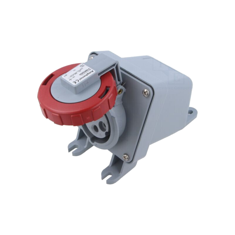 Conector: alimentare AC trifazate; soclu; mamă; 16A,20A; 415VAC Conector: alimentare AC trifazate; soclu; mamă; 16A,20A; 415VAC