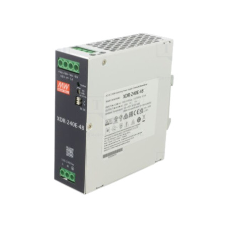 Alimentator: pulsatoriu; pentru şină DIN; 240W; 48VDC; 0÷5A; OUT: 1