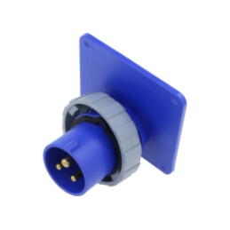 Conector: alimentare AC trifazate; soclu; tată; 16A; 250VAC; 250V