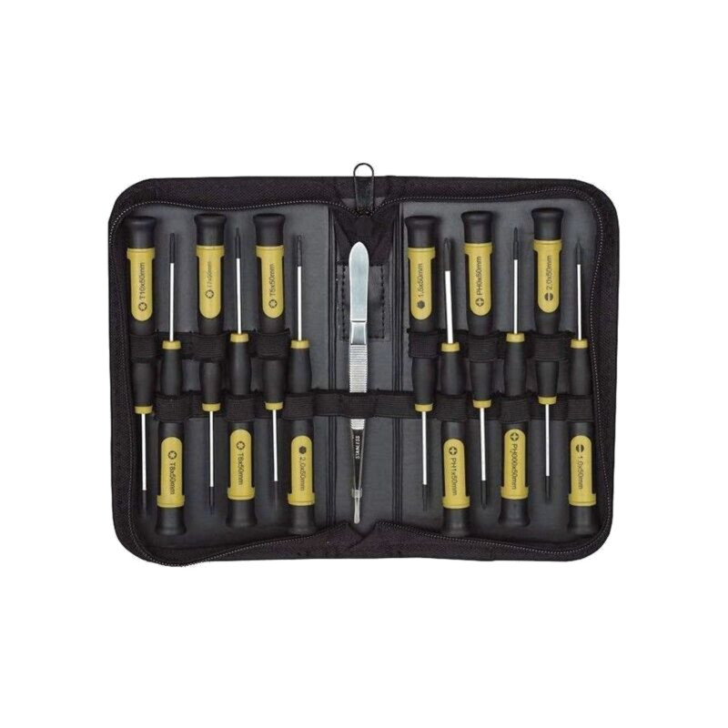 Kit: şurubelniţe; de precizie; imbus,Phillips,plată,Torx®; PH000 Kit: şurubelniţe; de precizie; imbus,Phillips,plată,Torx®; PH000