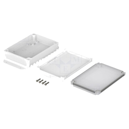 Carcasă: desktop; BoVersa; X: 120mm; Y: 216mm; Z: 55mm; albe