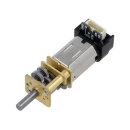 Motor: DC; cu transmisie; HPCB 6V; 6VDC; 1,5A; Ax: crestătură D
